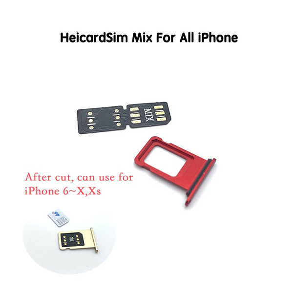 سیم آنلاک آیفون مناسب ios 15 برند Heicard
