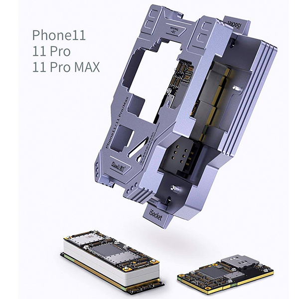 فیکسچر iSocket  آیفون 11 / 11Pro / 11Promax برند Qianli