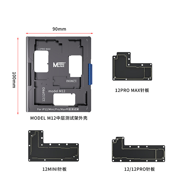 فیکسچر طبقات آیفون 12Mini / 12 / 12Pro / 12ProMax برند Ma Ant