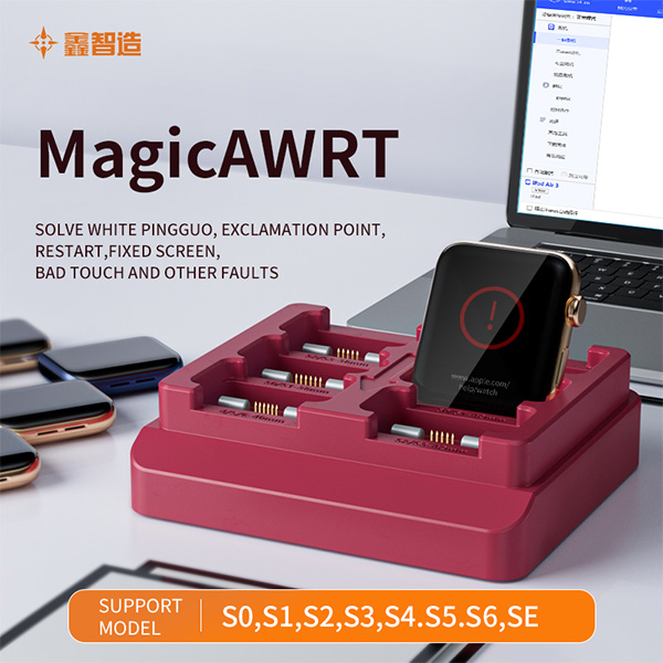 سوکت ریستور و حذف ایکلود اپل واچ MagicAWRT