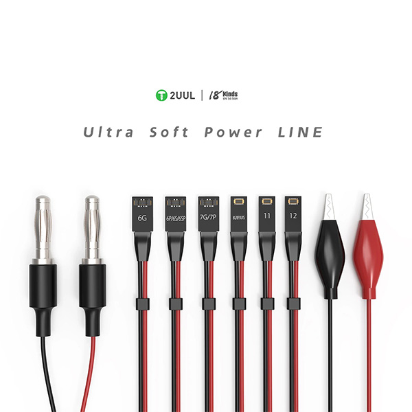 کابل پاور آیفون 6 تا 12Promax برند 2UUL مدل PW01