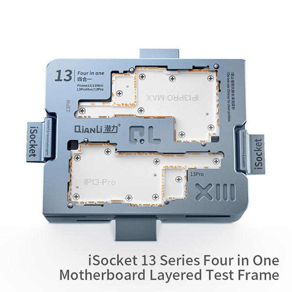 فیکسچر iSocket آیفون 13/13mini/13Pro/13Promax برند Qianli