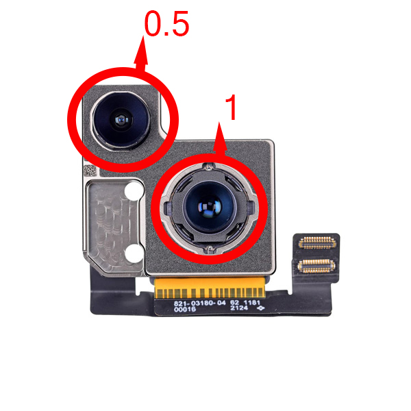 لنز دوربین 1X آیفون 12Promax/13/13mini