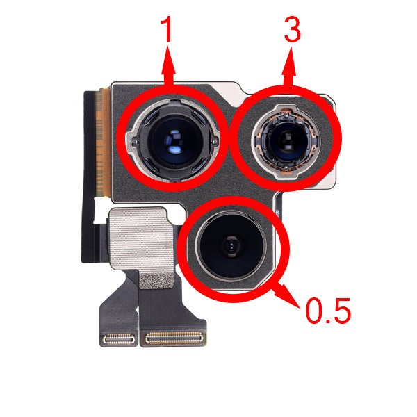 آینه دوربین 1X آیفون 13Pro/13Promax