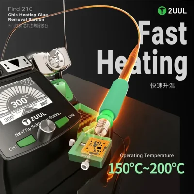 نوک هویه T210 جداساز چسب آی سی FD40 برند 2UUL