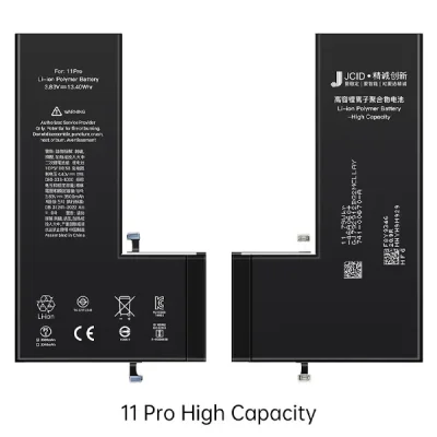 باتری تقویت شده فلت دار مدل 11Pro برند JCID